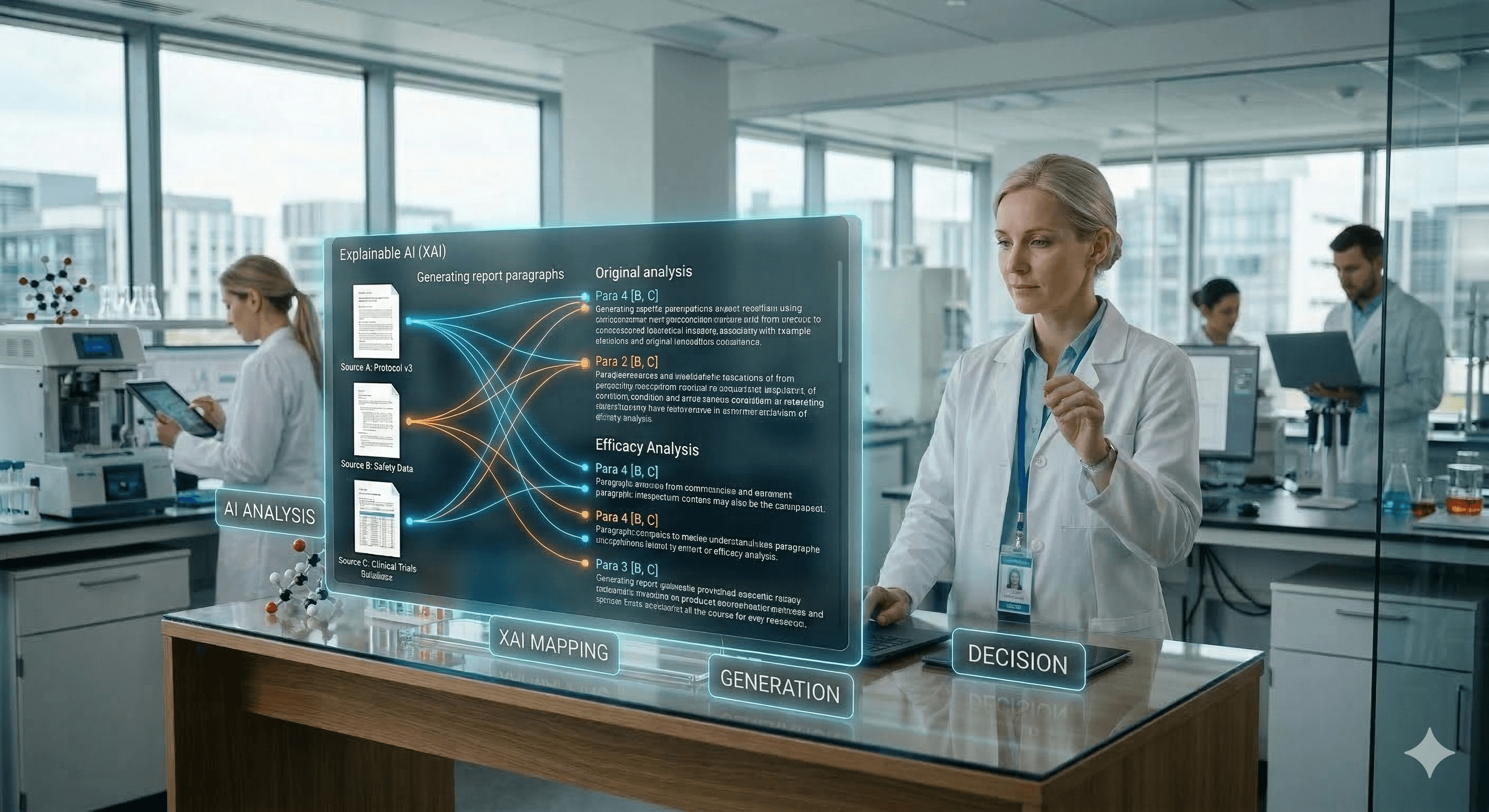 RegDoc outcome: explainable AI mapping and human-in-the-loop regulatory review